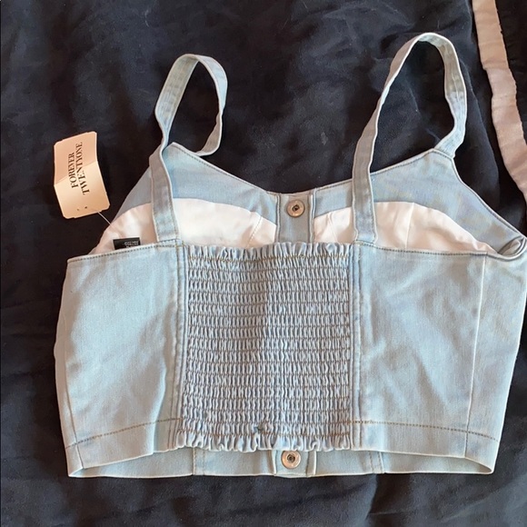 Jean crop top - Picture 2 of 2